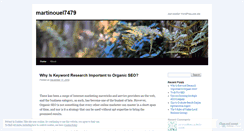 Desktop Screenshot of martinouel7479.wordpress.com