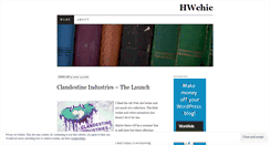 Desktop Screenshot of hwchic.wordpress.com