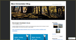 Desktop Screenshot of christofakism.wordpress.com