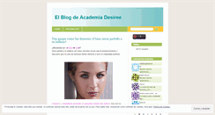 Desktop Screenshot of esteticadesiree.wordpress.com