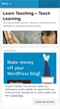 Mobile Screenshot of learnteachingteachlearning.wordpress.com