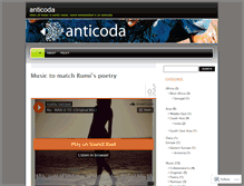 Tablet Screenshot of anticoda.wordpress.com