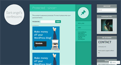 Desktop Screenshot of darkangelsconfessions.wordpress.com
