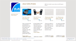 Desktop Screenshot of jesuscalvarez.wordpress.com
