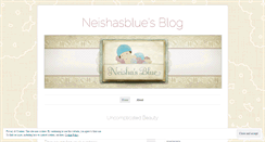 Desktop Screenshot of neishasblue.wordpress.com