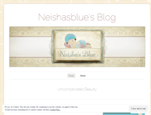 Tablet Screenshot of neishasblue.wordpress.com