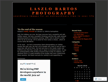 Tablet Screenshot of bartosphoto.wordpress.com