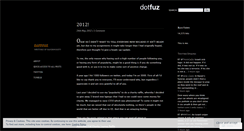 Desktop Screenshot of dotfuz.wordpress.com