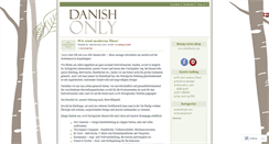 Desktop Screenshot of danishonly.wordpress.com