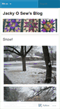 Mobile Screenshot of jackyosews.wordpress.com