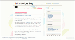 Desktop Screenshot of irinaboriga.wordpress.com