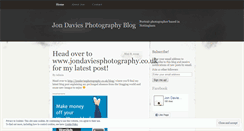 Desktop Screenshot of jondaviesphotography.wordpress.com