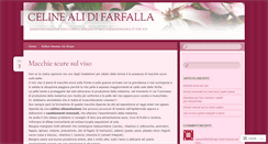 Desktop Screenshot of celinealidifarfalla.wordpress.com