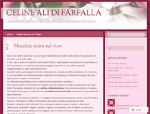 Tablet Screenshot of celinealidifarfalla.wordpress.com