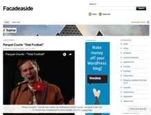 Tablet Screenshot of facadeaside.wordpress.com