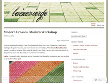 Tablet Screenshot of lainevierge.wordpress.com