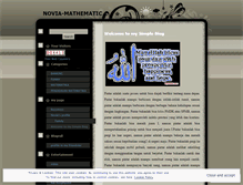 Tablet Screenshot of novia27.wordpress.com