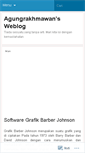 Mobile Screenshot of agungrakhmawan.wordpress.com
