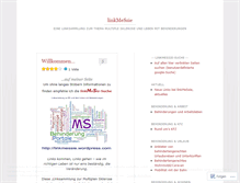 Tablet Screenshot of linkmessie.wordpress.com