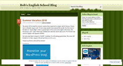 Desktop Screenshot of bobsenglish.wordpress.com