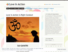 Tablet Screenshot of lovein.wordpress.com