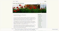 Desktop Screenshot of lostorabandoned.wordpress.com