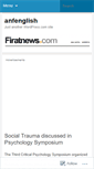 Mobile Screenshot of anfenglish.wordpress.com