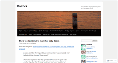 Desktop Screenshot of dalrock.wordpress.com