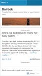 Mobile Screenshot of dalrock.wordpress.com