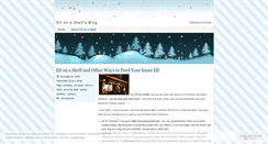 Desktop Screenshot of elfonashelf.wordpress.com