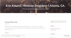 Desktop Screenshot of kriskinard.wordpress.com