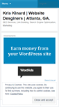 Mobile Screenshot of kriskinard.wordpress.com