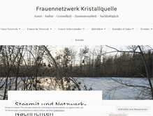 Tablet Screenshot of frauennetzwerk.wordpress.com