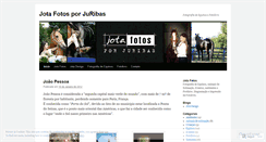 Desktop Screenshot of jotafotos.wordpress.com