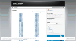 Desktop Screenshot of fethurrabbani.wordpress.com