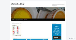 Desktop Screenshot of chamateablog.wordpress.com
