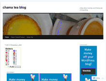 Tablet Screenshot of chamateablog.wordpress.com
