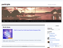 Tablet Screenshot of participle.wordpress.com