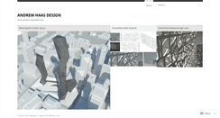Desktop Screenshot of andrewhaasdesign.wordpress.com