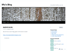 Tablet Screenshot of 9flu.wordpress.com