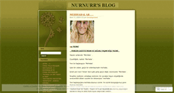 Desktop Screenshot of nurnurr.wordpress.com