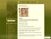 Tablet Screenshot of nurnurr.wordpress.com