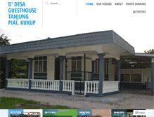 Tablet Screenshot of desahomestay.wordpress.com
