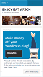 Mobile Screenshot of enjoyeatwatch.wordpress.com