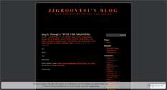 Desktop Screenshot of jjgroove01.wordpress.com