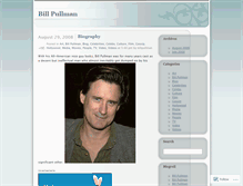 Tablet Screenshot of billpullman.wordpress.com