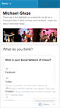Mobile Screenshot of michaelglaze.wordpress.com