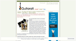 Desktop Screenshot of guitarati.wordpress.com