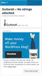 Mobile Screenshot of guitarati.wordpress.com