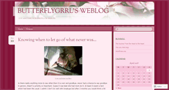 Desktop Screenshot of butterflygrrl.wordpress.com